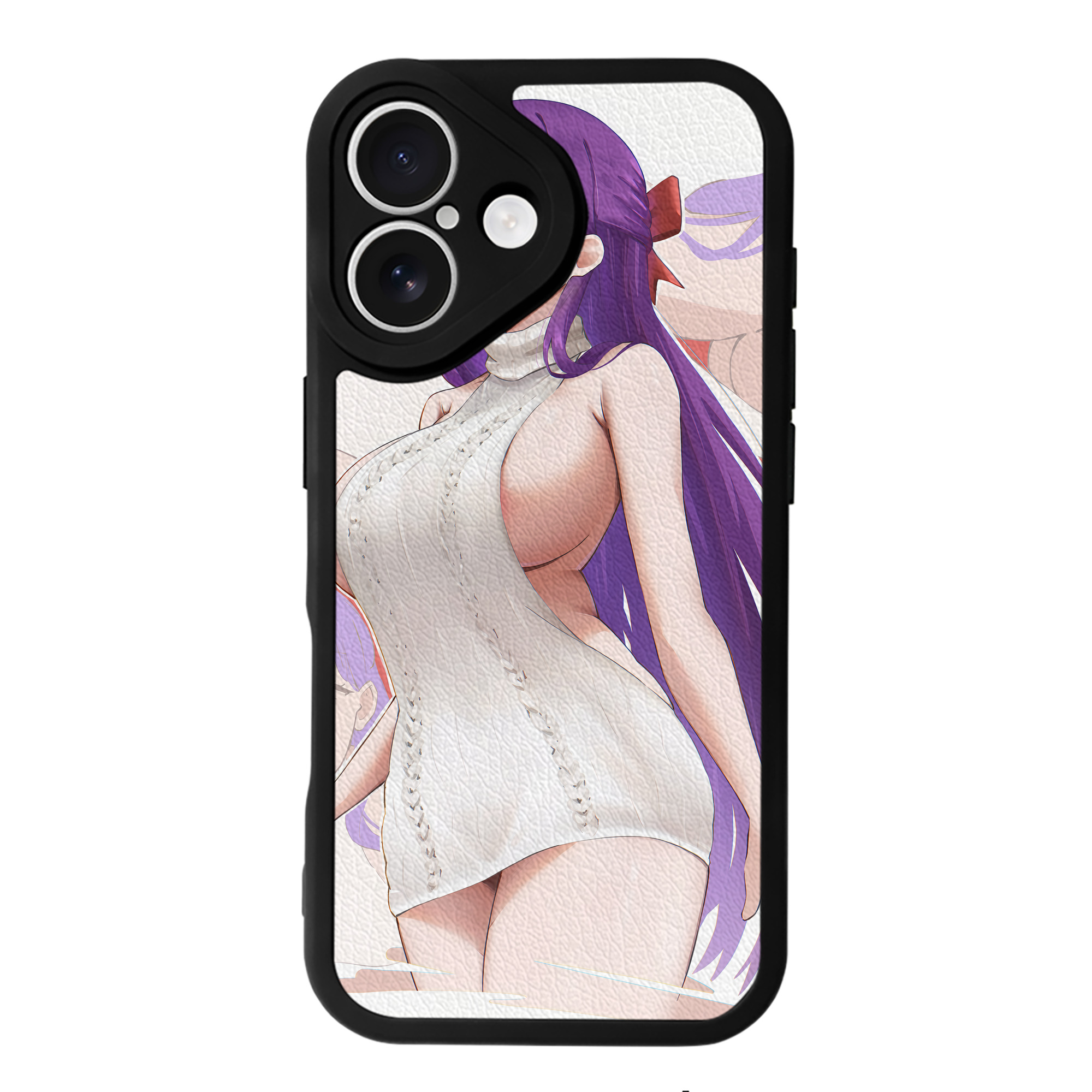 （画像用） 葬送のフリーレン Frieren 【iPhone 16シリーズ対応】シリコンスマホケース（レザー調） 材質：シリコン
